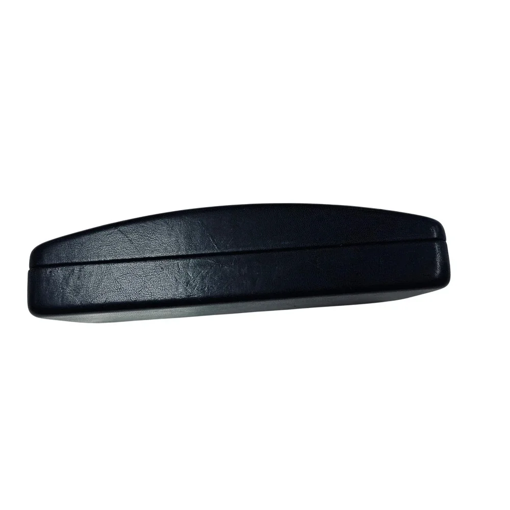 Ted Baker Eyeglass Case OS Black Teal Hard‎ Shell Clamshell Logo Designer Travel